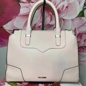 Rebecca Minkoff Amorous Powder Pink Leather Satchel